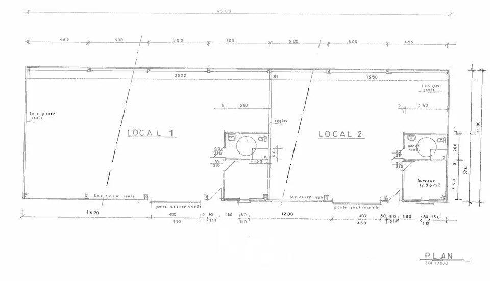 Local d'activité neuf de 500m2 divisible - Donzenac - Proximité immédiate de l'autoroute