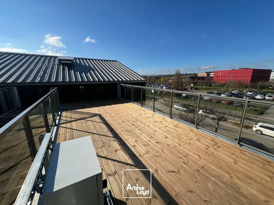 Bureaux de dernière génération éco-responsables à louer - Valence Rovaltain - Gare TGV