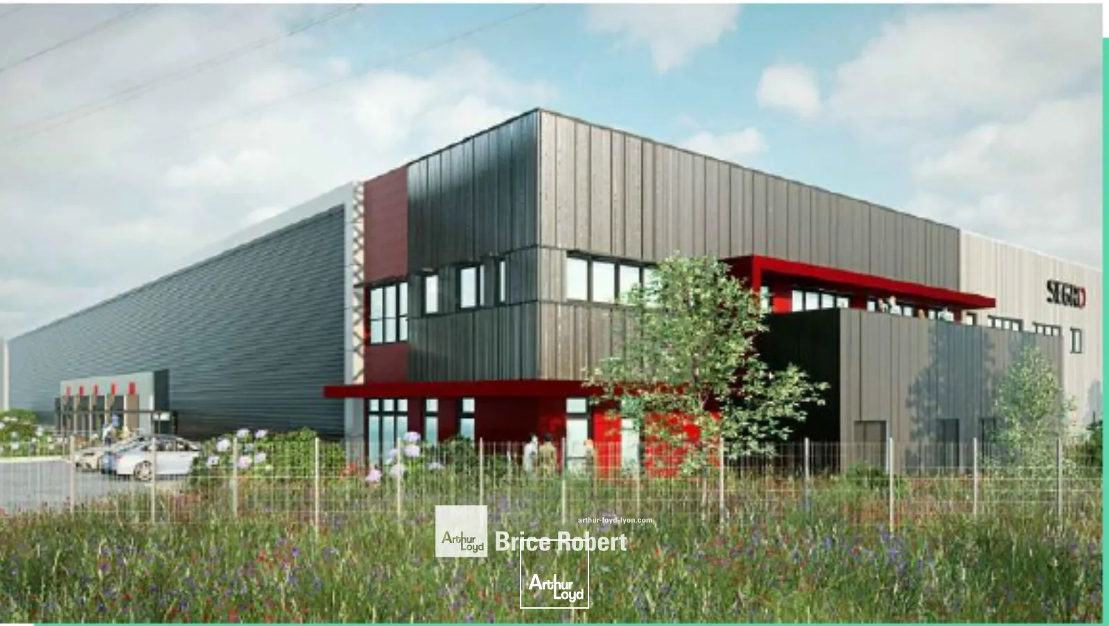 A louer - Bâtiment d'activité avec quais de déchargement clé en main - Saint Quentin Fallavier 