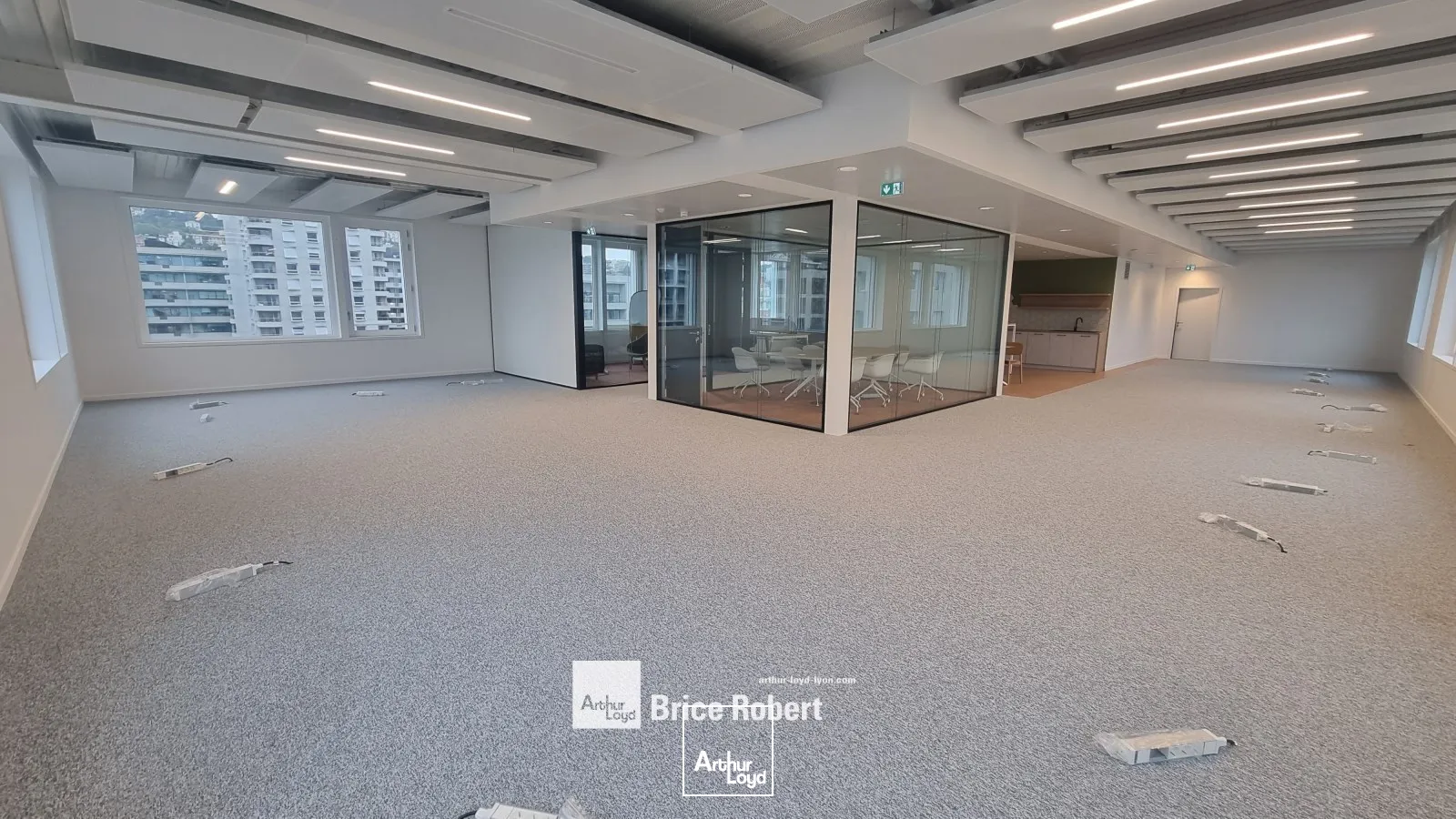 A louer - WORK #2 - Bureaux dans un immeuble tertiaire - Lyon 2ème Confluence 