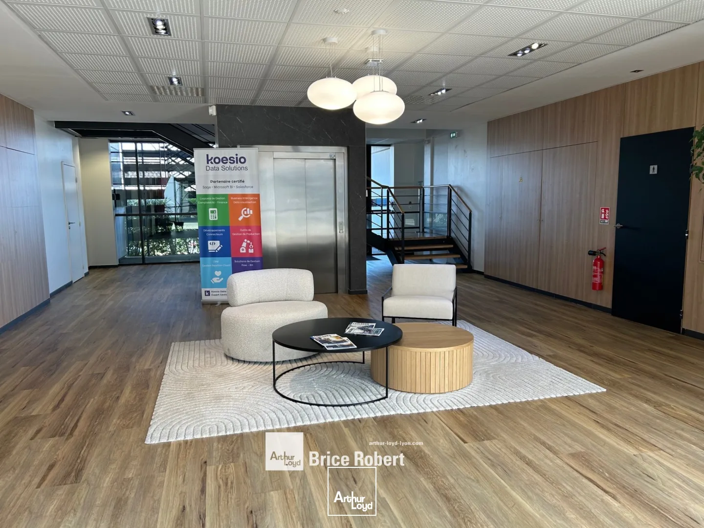 A louer - ALLEES DU PARC - Bureaux dans l'immeuble B - Saint Priest