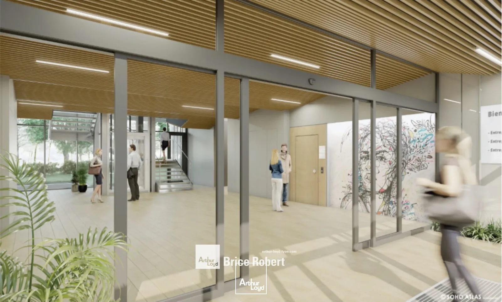 A vendre ou à louer - LES JARDINS D'ITHAQUE - Bureaux neufs - Rillieux La Pape