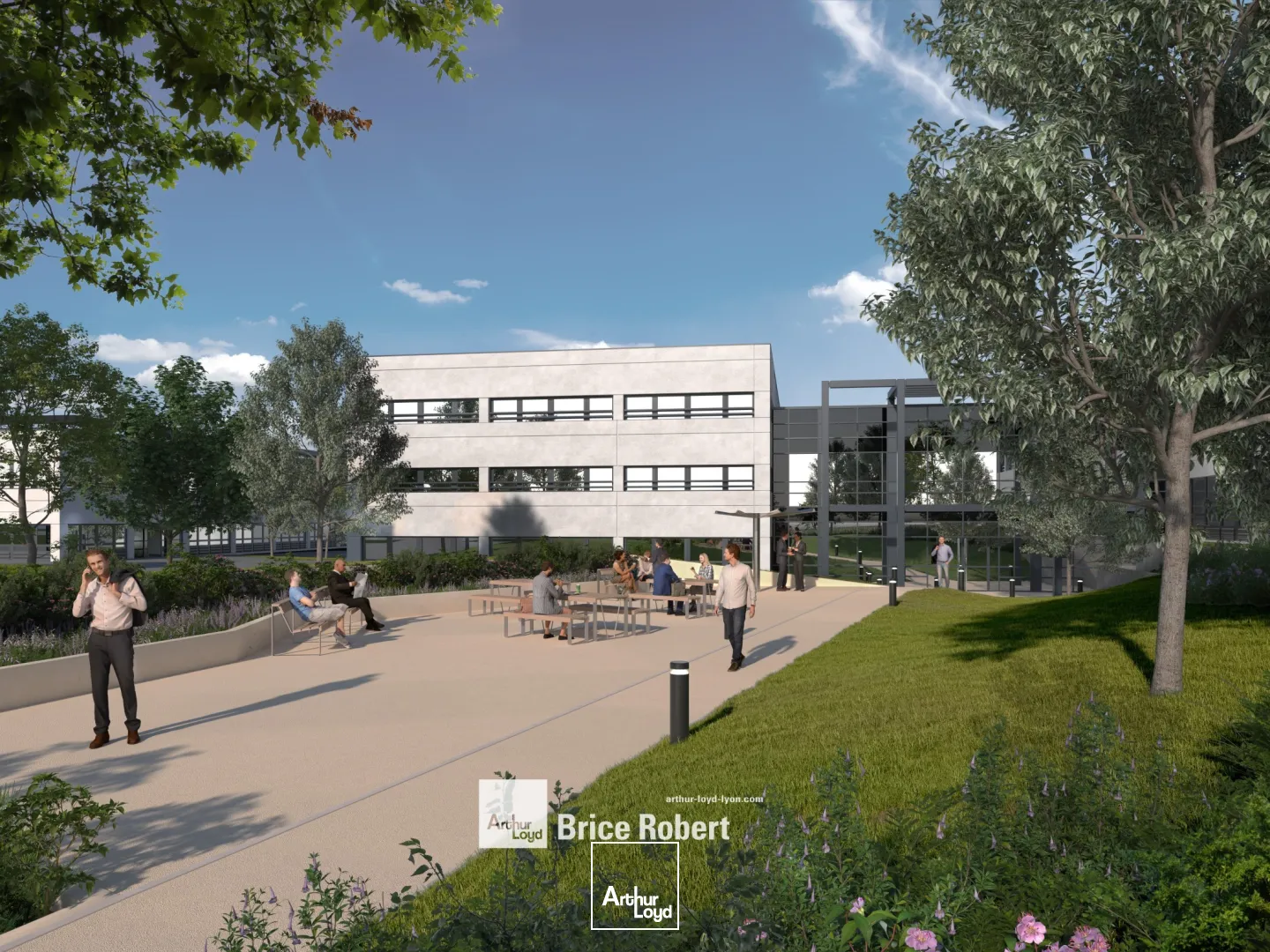 A LOUER - Bureaux situés au sein de Parc Mail, dans le Parc technologique de Lyon - Saint Priest