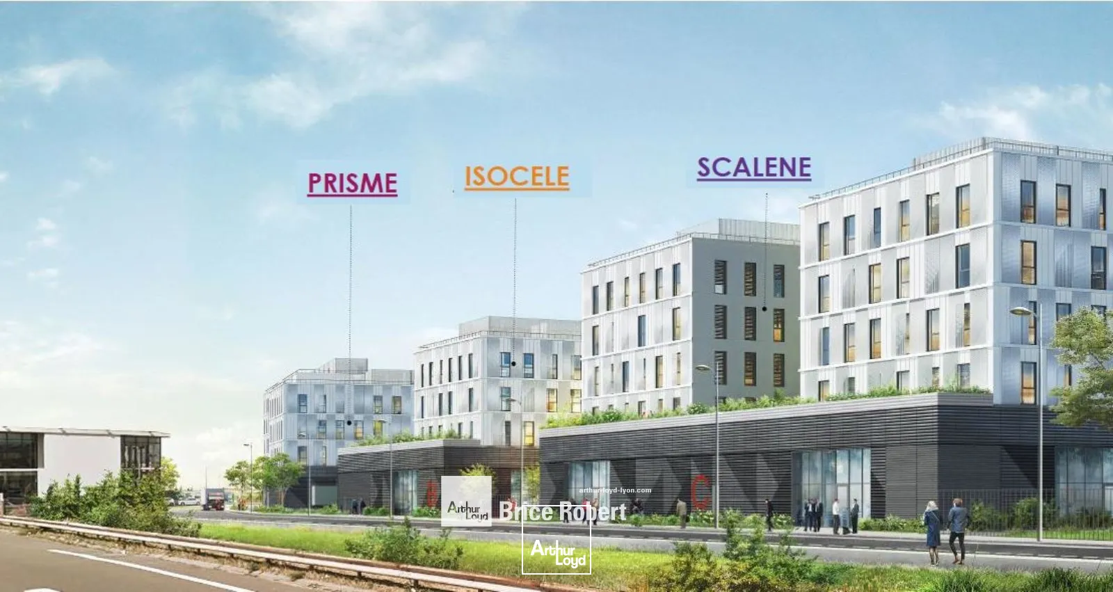 A vendre ou à louer - DELTALYS - Bureaux situés à l'Est de Lyon - Vénissieux