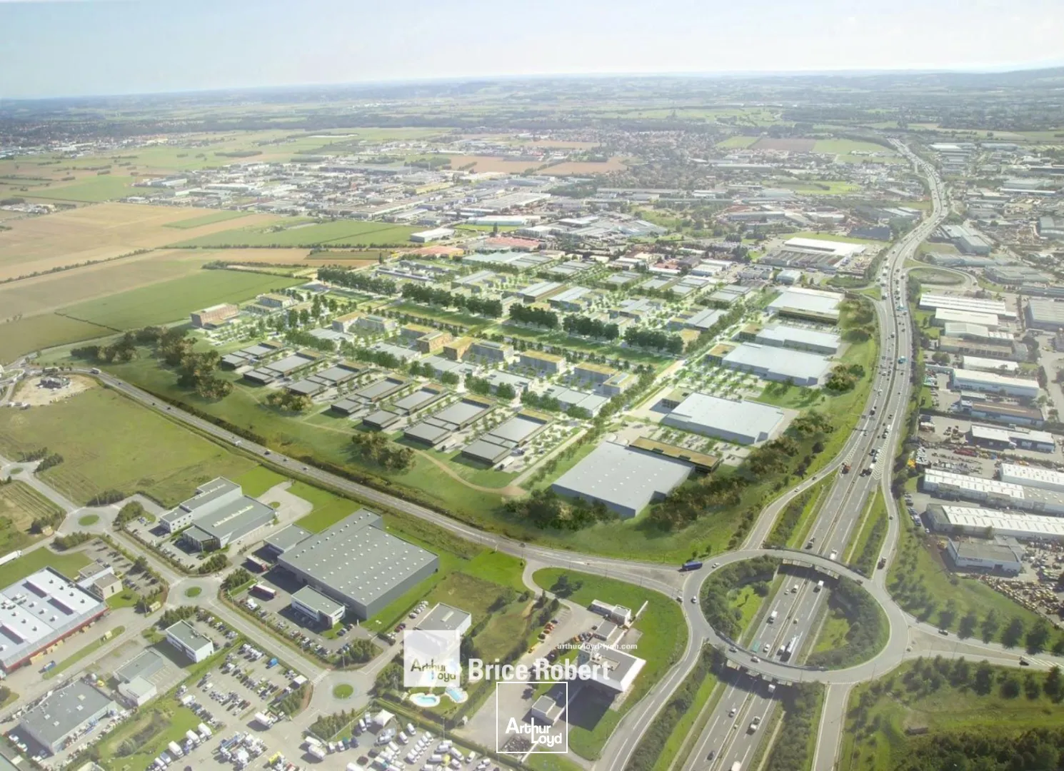 A louer - PARC EVEREST 2 - Bureaux neufs - Genas