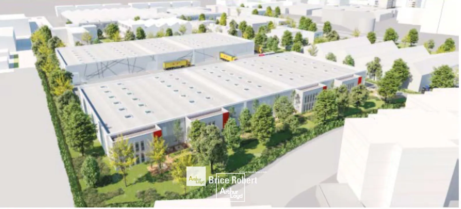 Bâtiment industriel - proche boulevard périphérique - à la location - à Vénissieux