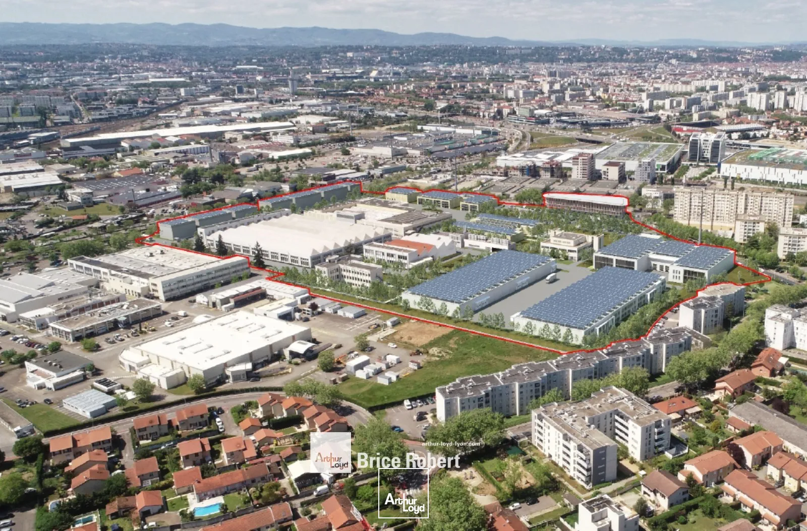 Location d'un bâtiment clé en main - à Vénissieux