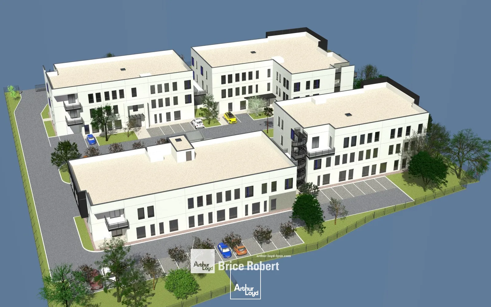 A vendre ou à louer - PARC DES ECUREUILS - Bureaux neufs - Rillieux la Pape