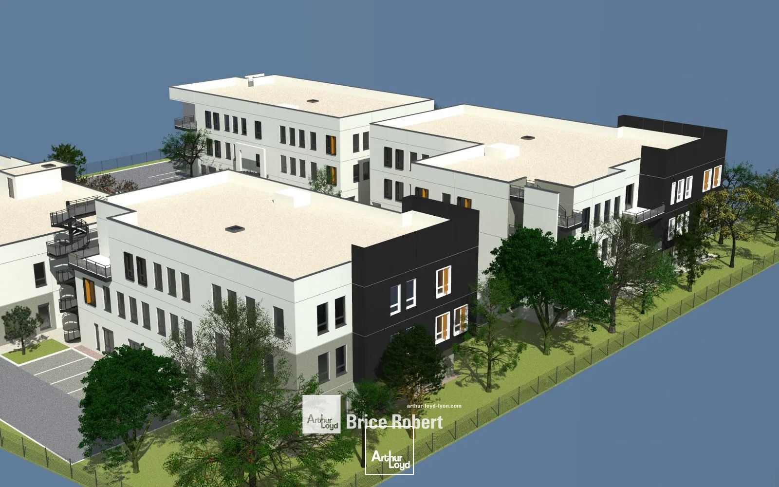 A vendre ou à louer - PARC DES ECUREUILS - Bureaux neufs - Rillieux la Pape