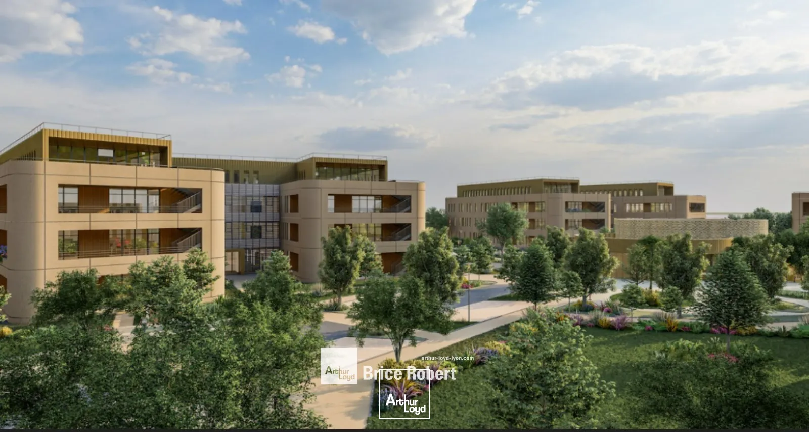 A louer - EVEREST 3 - bureaux dans immeublesà usage mixte - Genas