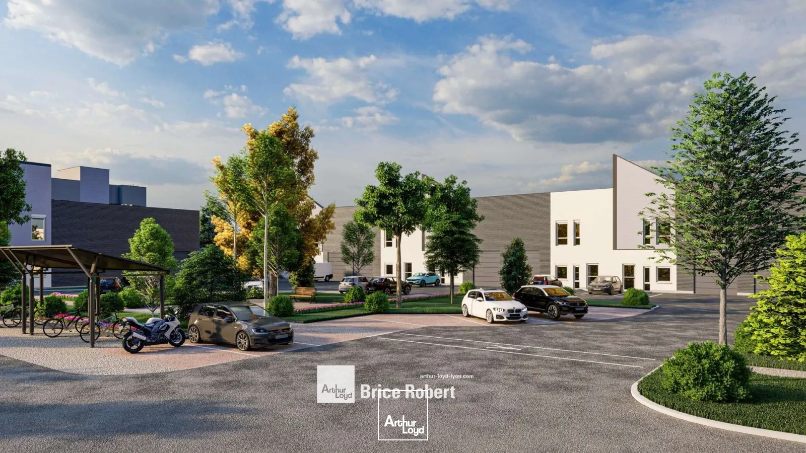 A vendre - Parc d'activités neuf de 5 bâtiments avec des cellules à partir de 187 m² - Bourgoin Jallieu