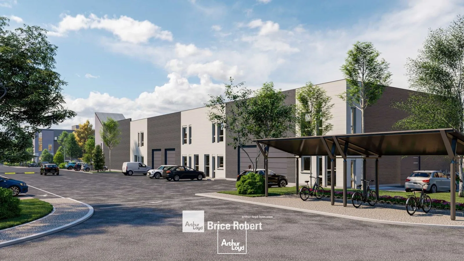 A vendre - Parc d'activités neuf de 5 bâtiments avec des cellules à partir de 187 m² - Bourgoin Jallieu