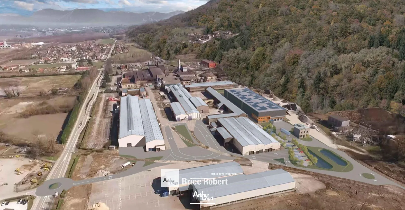 Bâtiment industriel pour clé en main - à la location - sur la commune de CHEYLAS