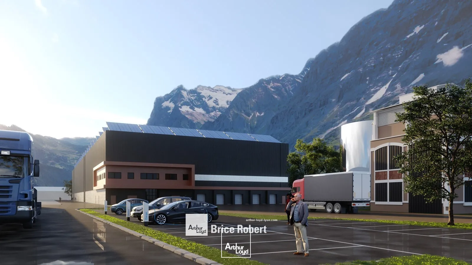 Bâtiment industriel pour clé en main - à la location - sur la commune de CHEYLAS