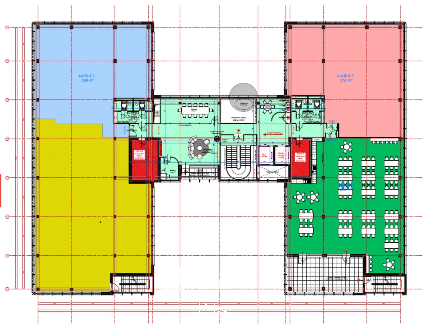 A louer - BIOSERRA 3 - Bureaux fonctionnels - Lyon 7ème