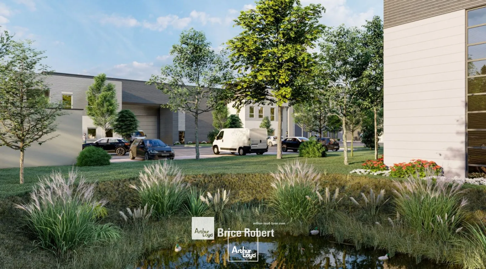 A vendre - PARC DES OLIVIERS - Bureaux au sein d'un parc arboré - Bourgoin Jallieu