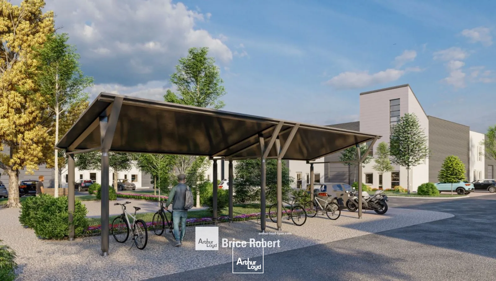 A vendre - PARC DES OLIVIERS - Bureaux au sein d'un parc arboré - Bourgoin Jallieu