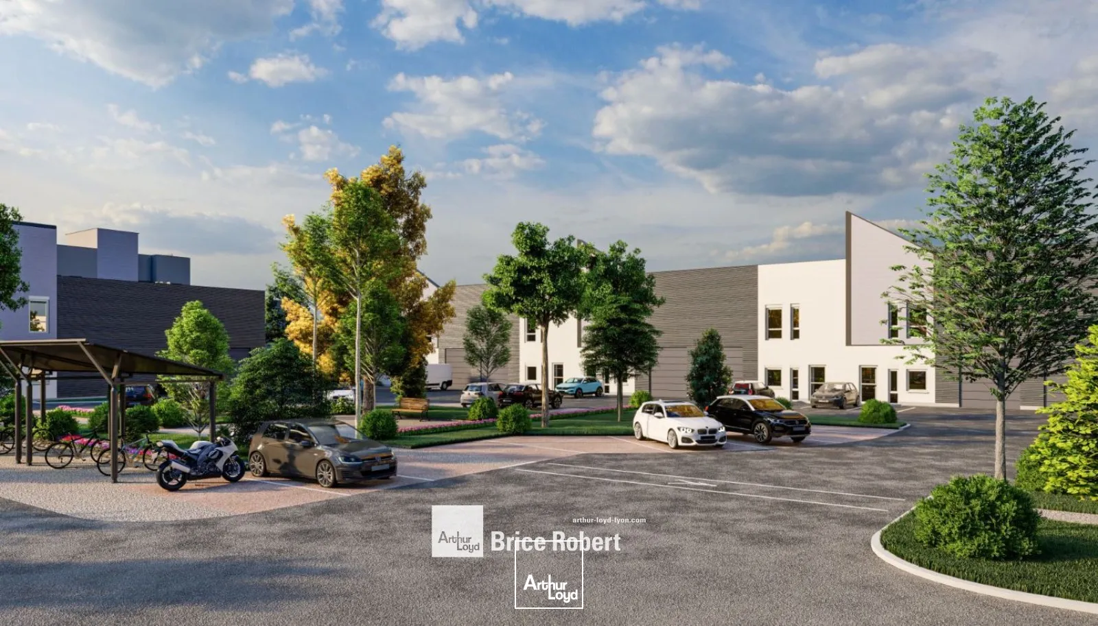 A vendre - PARC DES OLIVIERS - Bureaux au sein d'un parc arboré - Bourgoin Jallieu