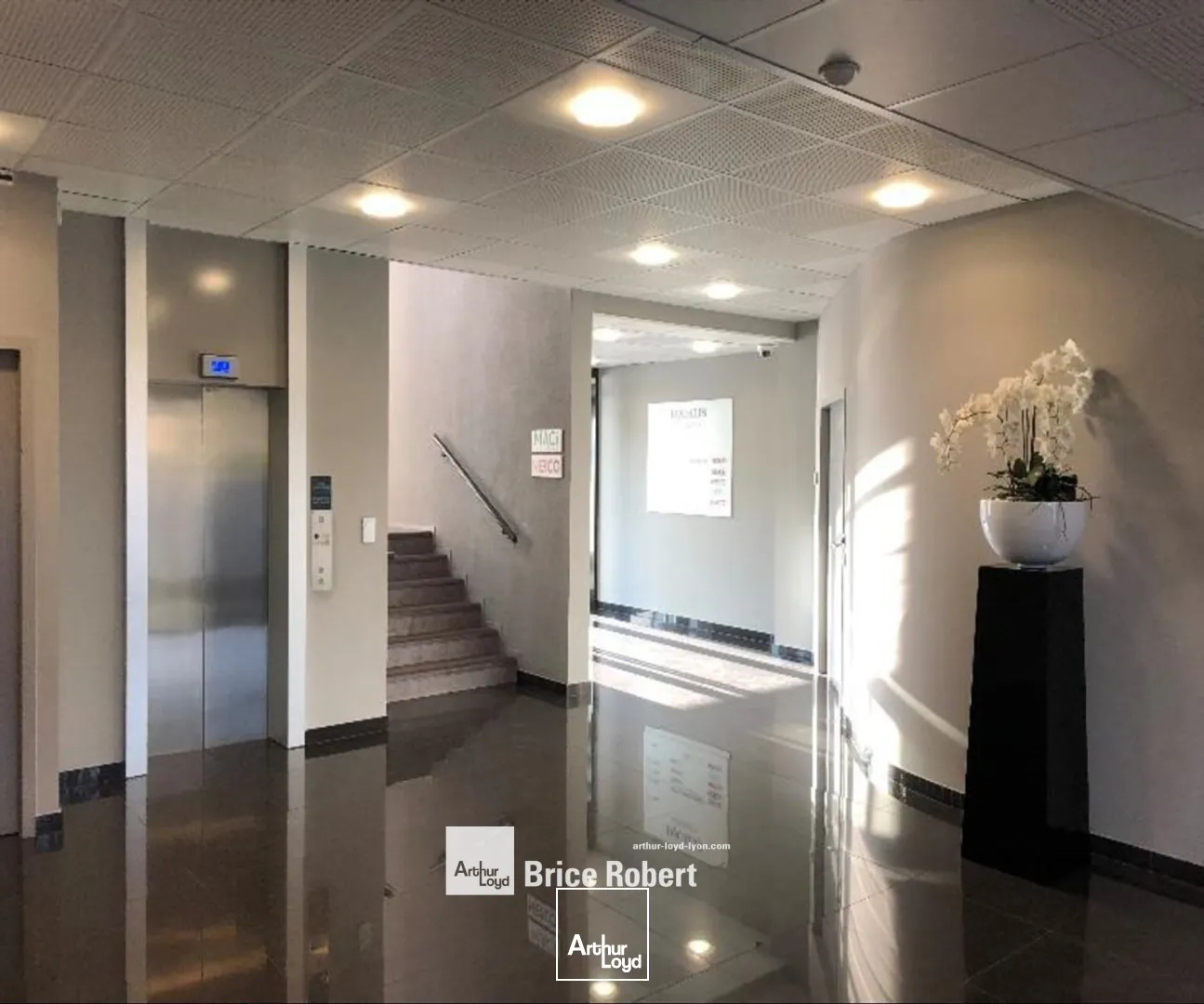 A louer - EQUALIS - Bureaux avec environnement paysagé - Ecully 