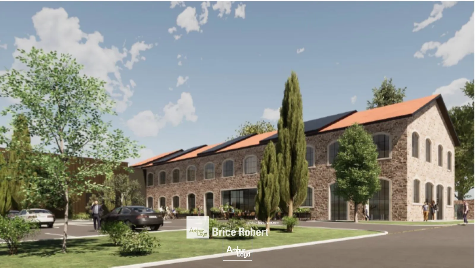 Locaux d'activités avec places de parking - proche route de Brignais à Chaponost