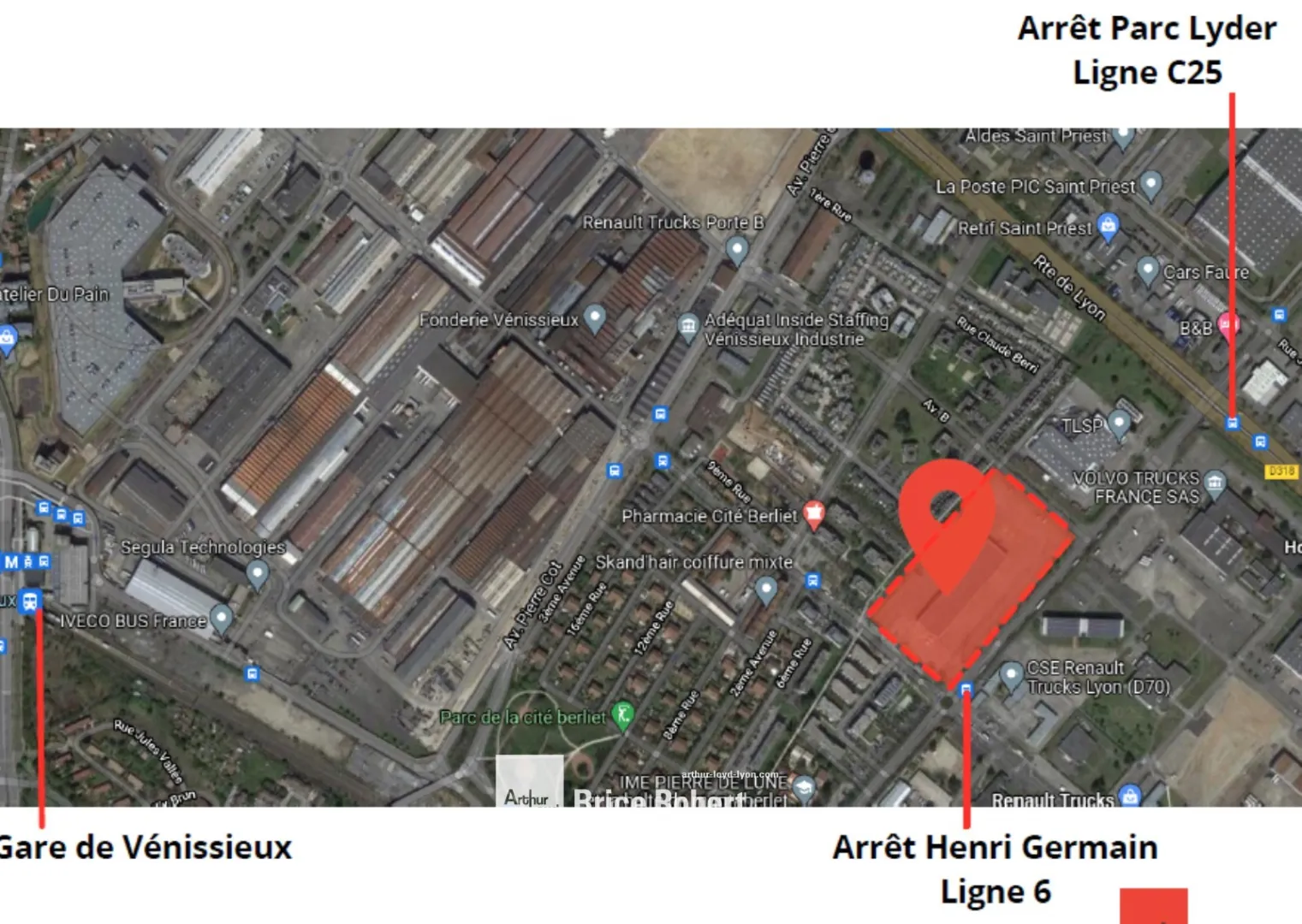 A LOUER - Parc d'activités dernière génération - SAINT-PRIEST