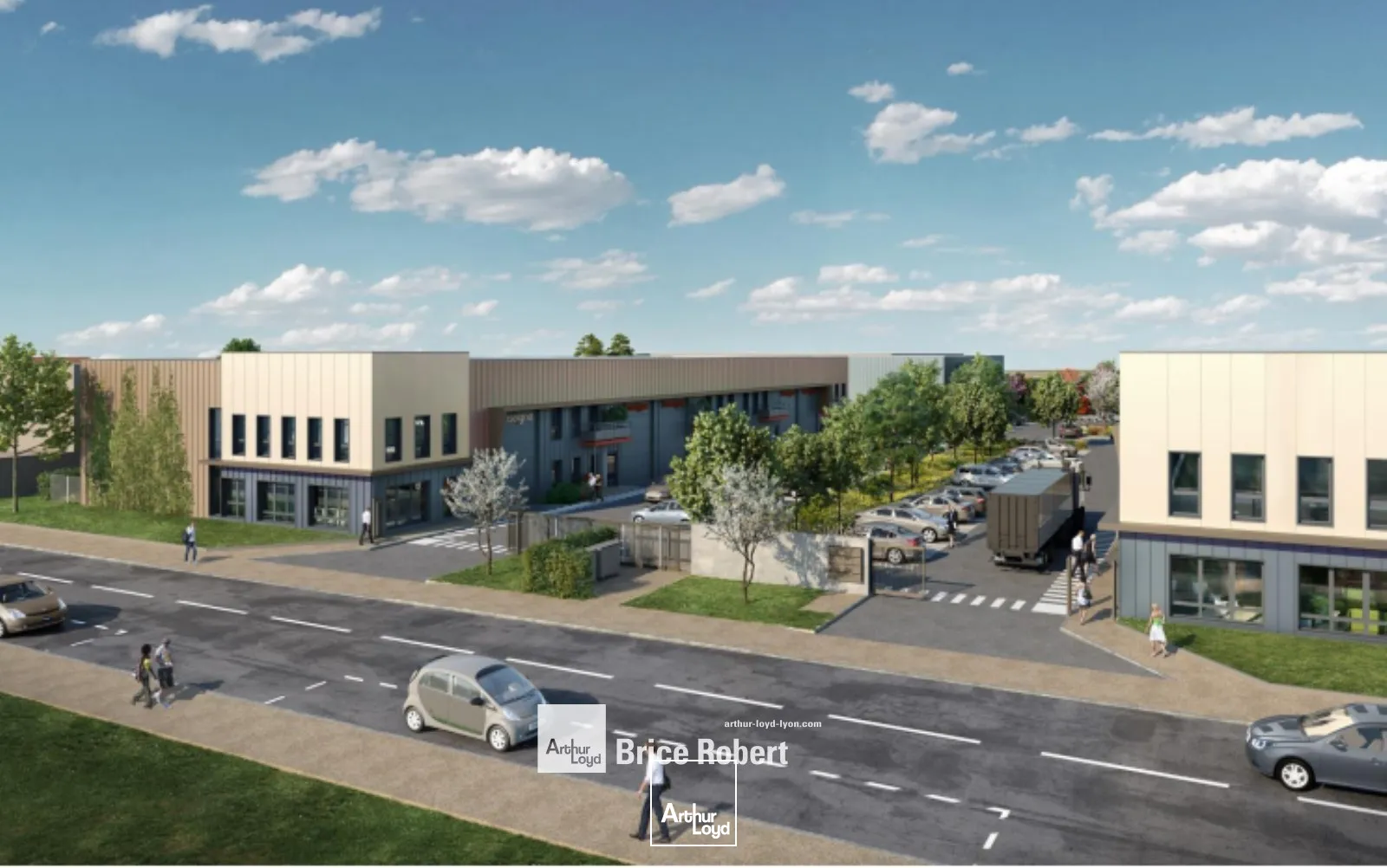 Local d'activités neuf - à la location - Genay