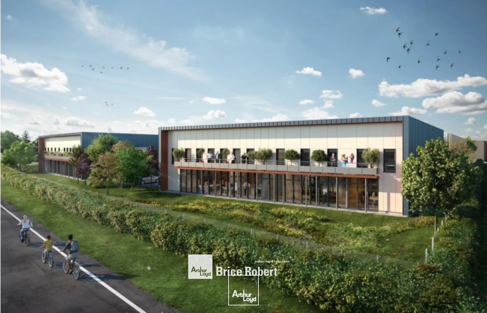 Local d'activités neuf - à la location - Genay