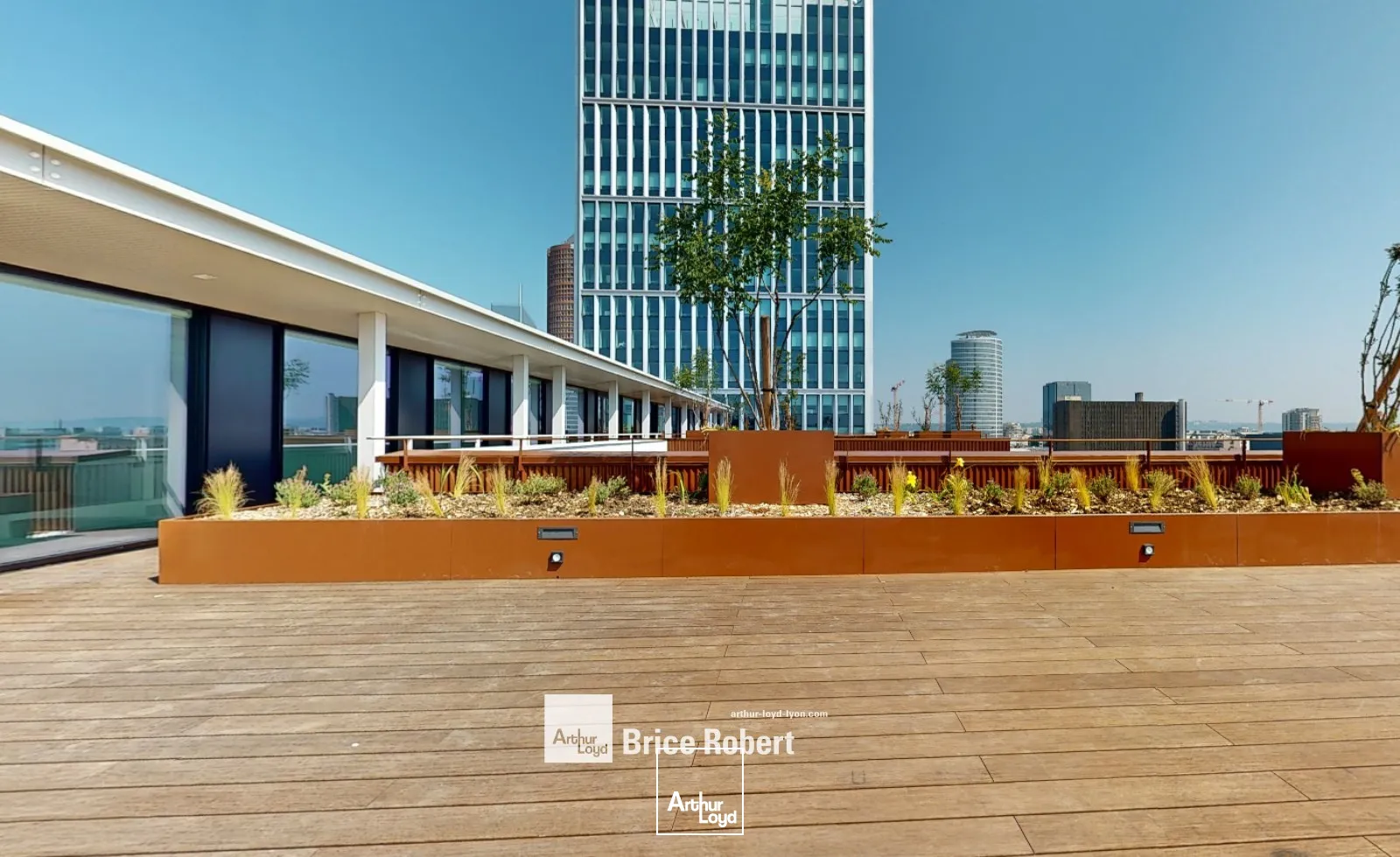 A louer - AUDESSA - Bureaux de prestiges dans un immeuble neuf - Lyon 3ème Part-Dieu