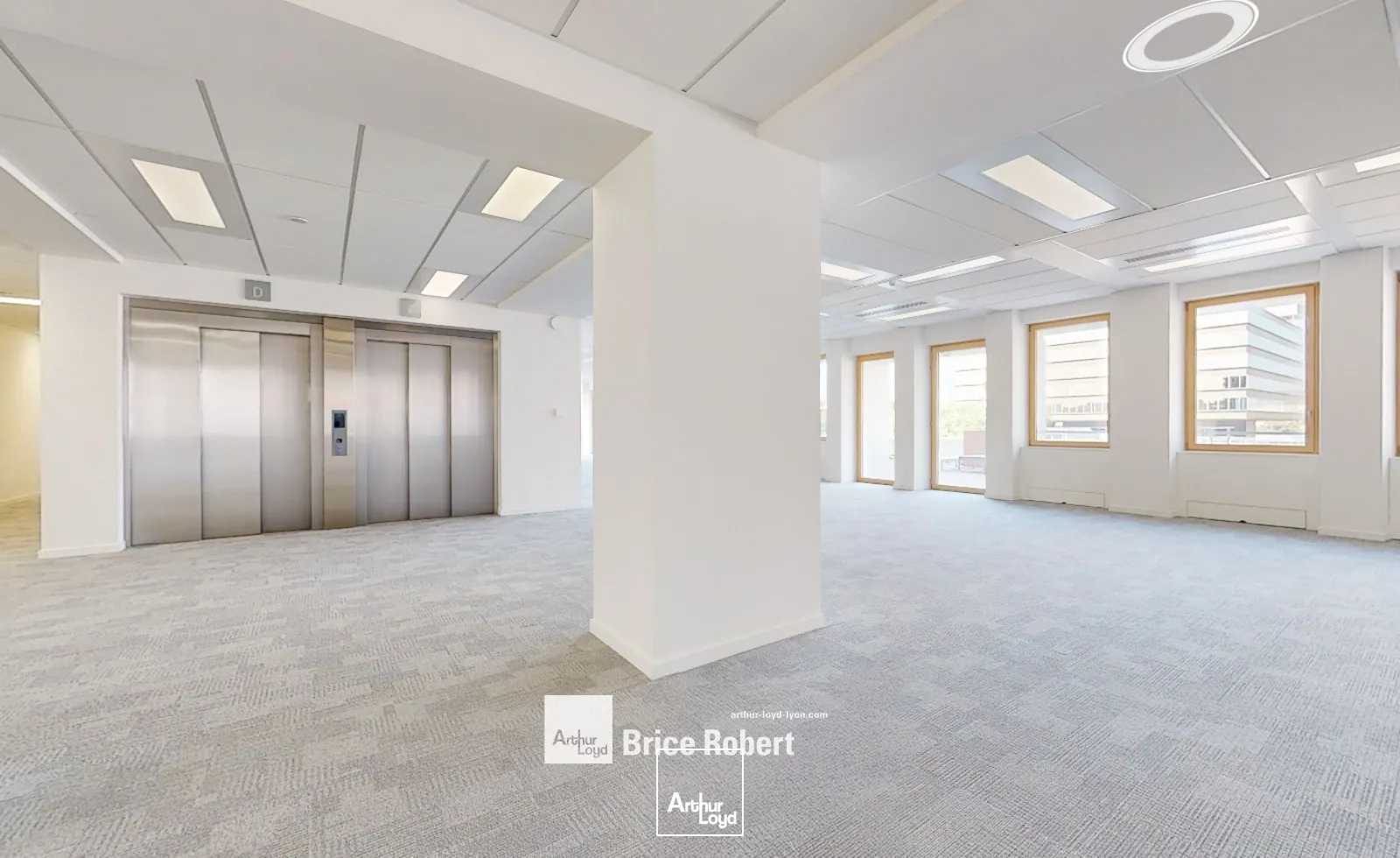 A louer - AUDESSA - Bureaux de prestiges dans un immeuble neuf - Lyon 3ème Part-Dieu