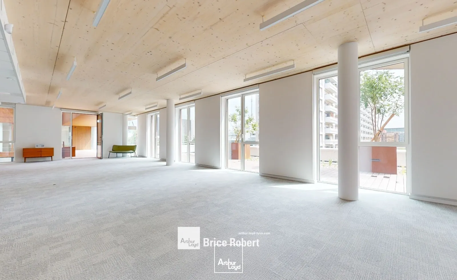 A louer - AUDESSA - Bureaux de prestiges dans un immeuble neuf - Lyon 3ème Part-Dieu