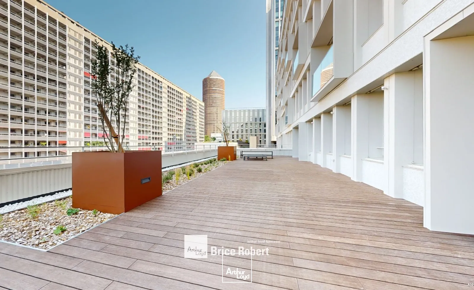 A louer - AUDESSA - Bureaux de prestiges dans un immeuble neuf - Lyon 3ème Part-Dieu