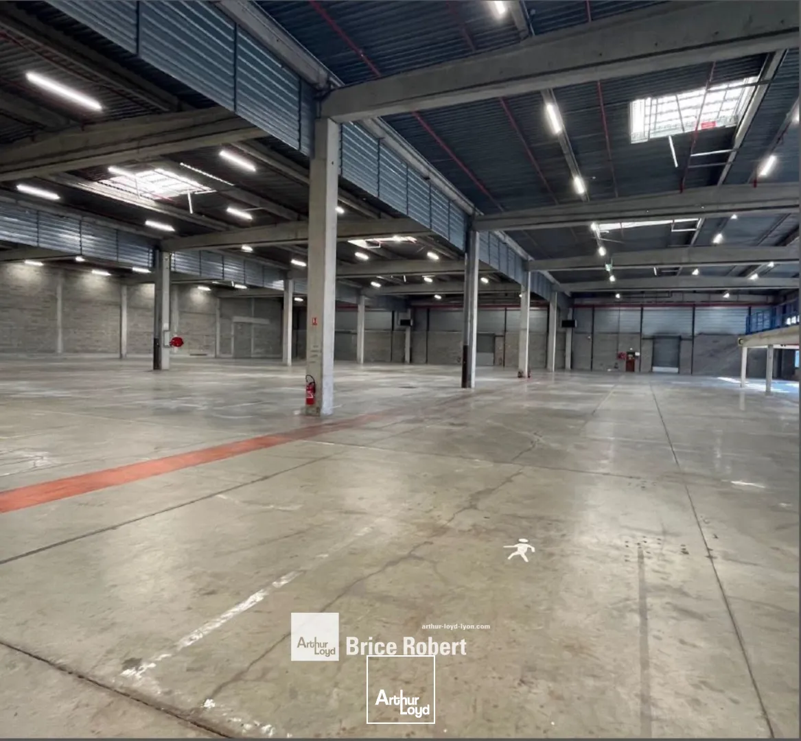 A louer - Bâtiments industriels avec quais d'accès sur porte - Vénissieux