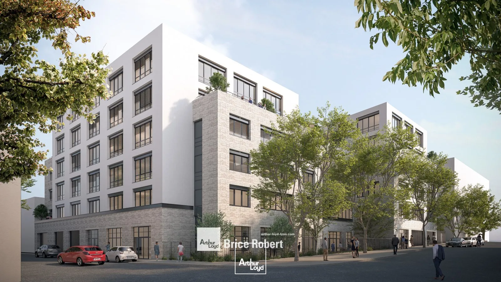 A vendre ou à louer - BROOKLYN - Bureaux neufs ERP 5 - Lyon 9ème Vaise