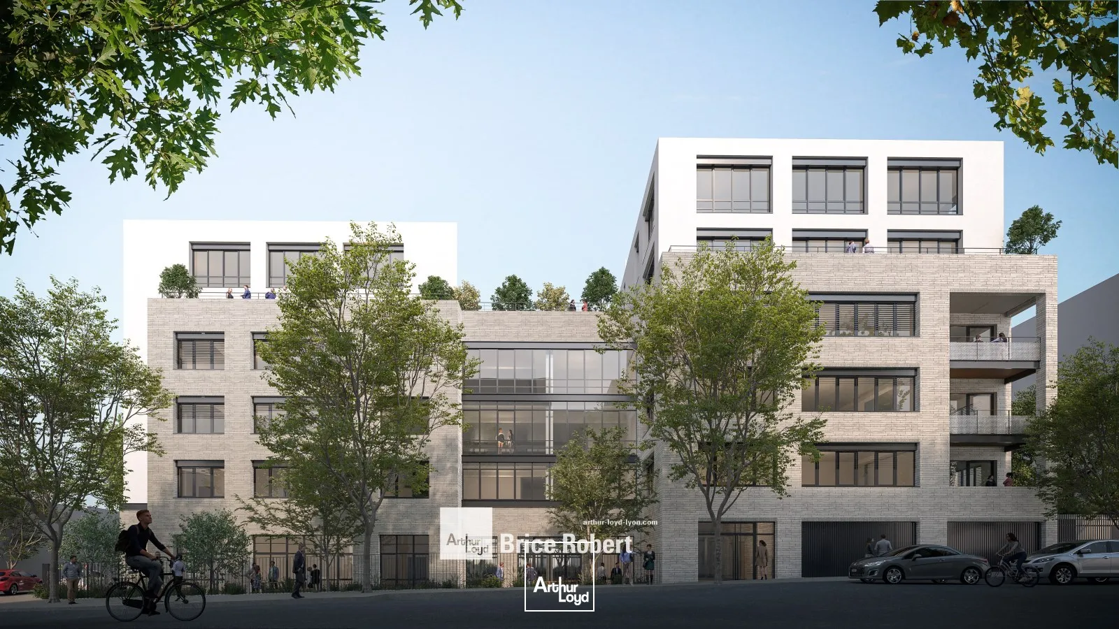 A vendre ou à louer - BROOKLYN - Bureaux neufs ERP 5 - Lyon 9ème Vaise