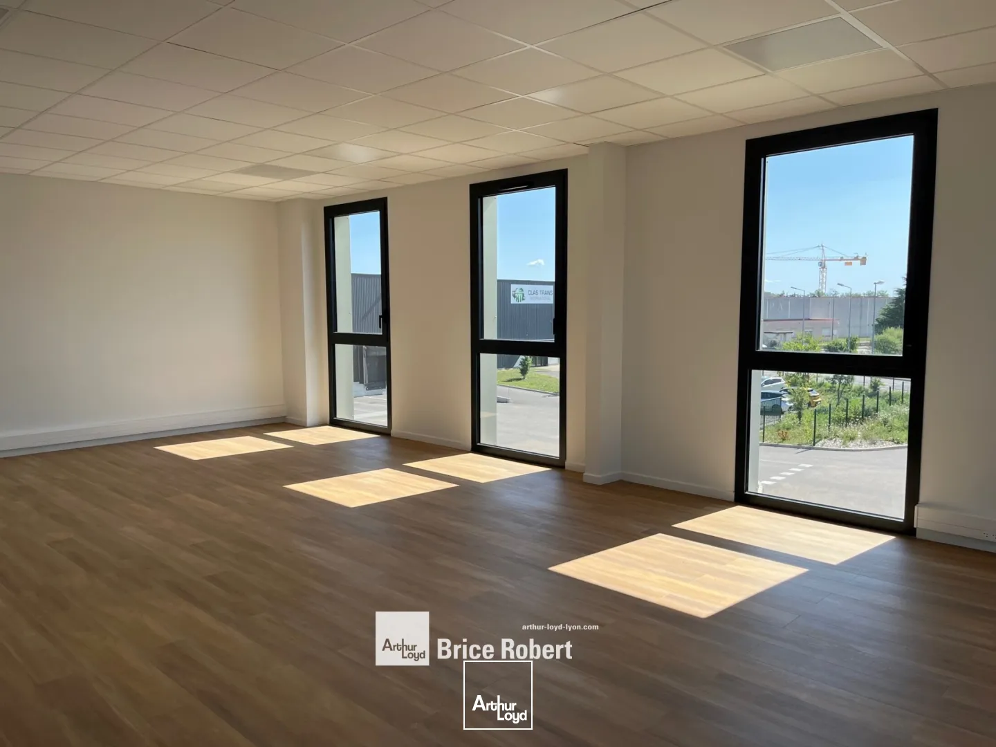 ZAC du Chanay à saint-bonnt de mure - parc d'activités - à la location