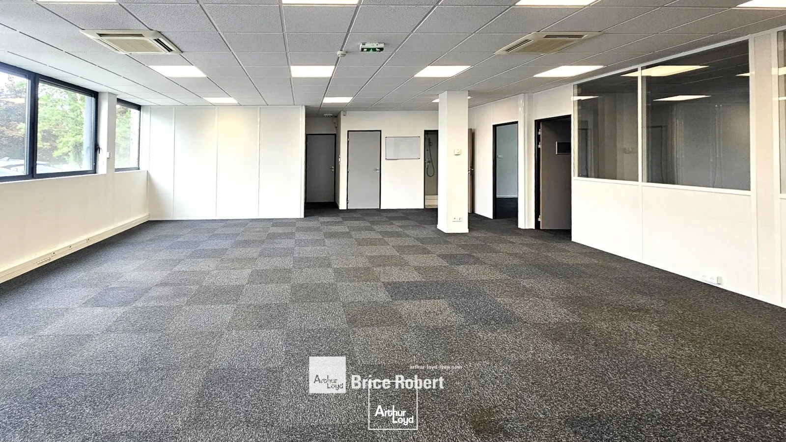 A louer - CARRE D'ARGENT - Bureaux lumineux en rez-de-chaussée - Champagne au Mont d'Or