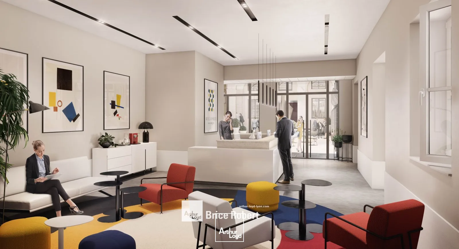 A vendre - BELLACORTE - Bureaux de très grand standing dans immeuble restructuré - Lyon 2ème Bellecour