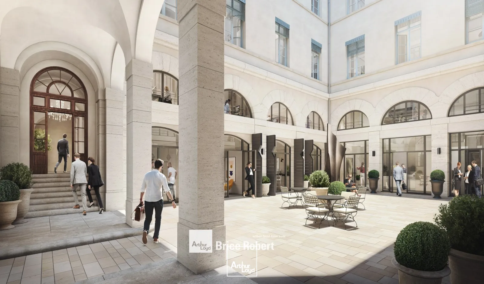 A vendre - BELLACORTE - Bureaux de très grand standing dans immeuble restructuré - Lyon 2ème Bellecour