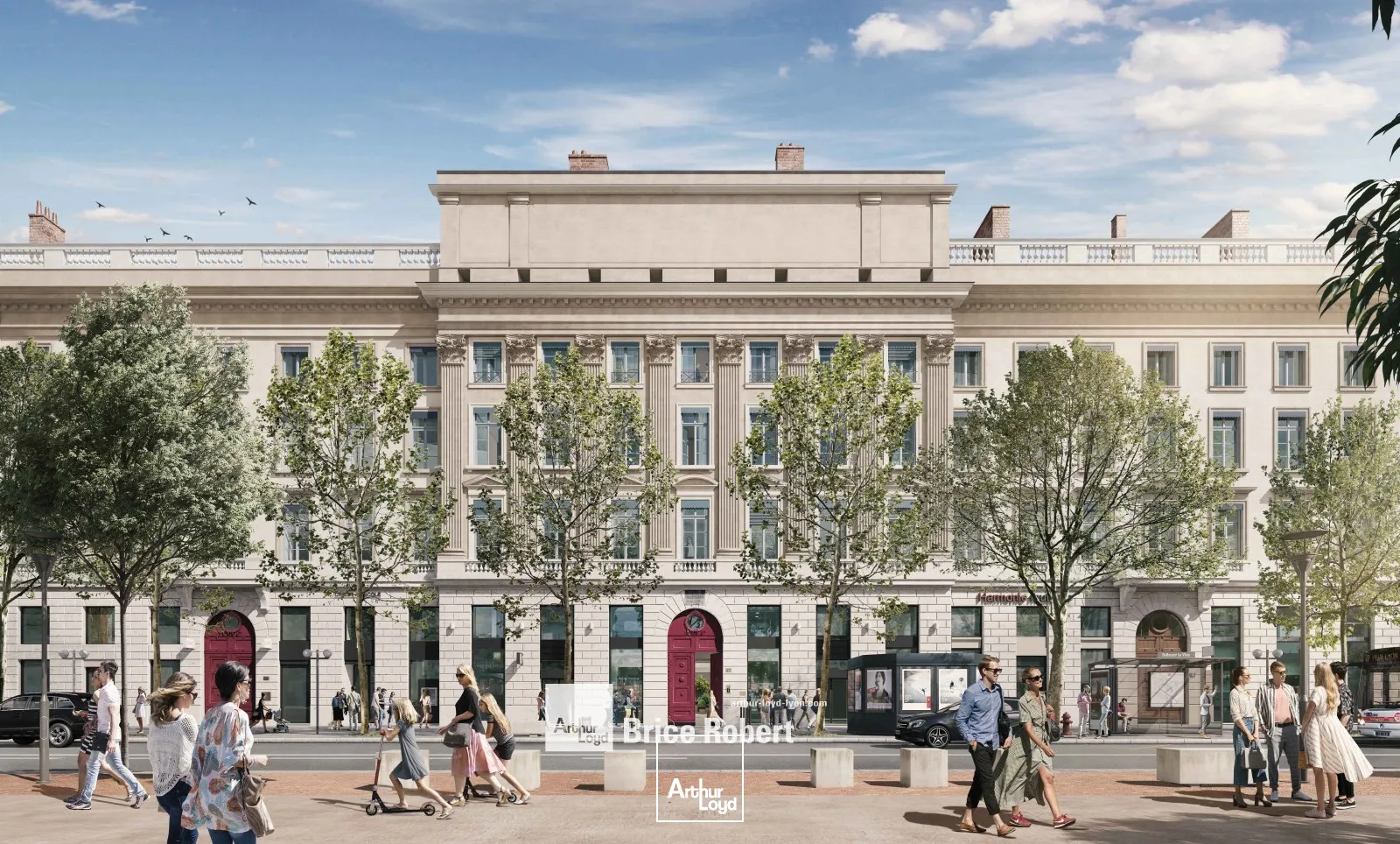 A vendre - BELLACORTE - Bureaux de très grand standing dans immeuble restructuré - Lyon 2ème Bellecour