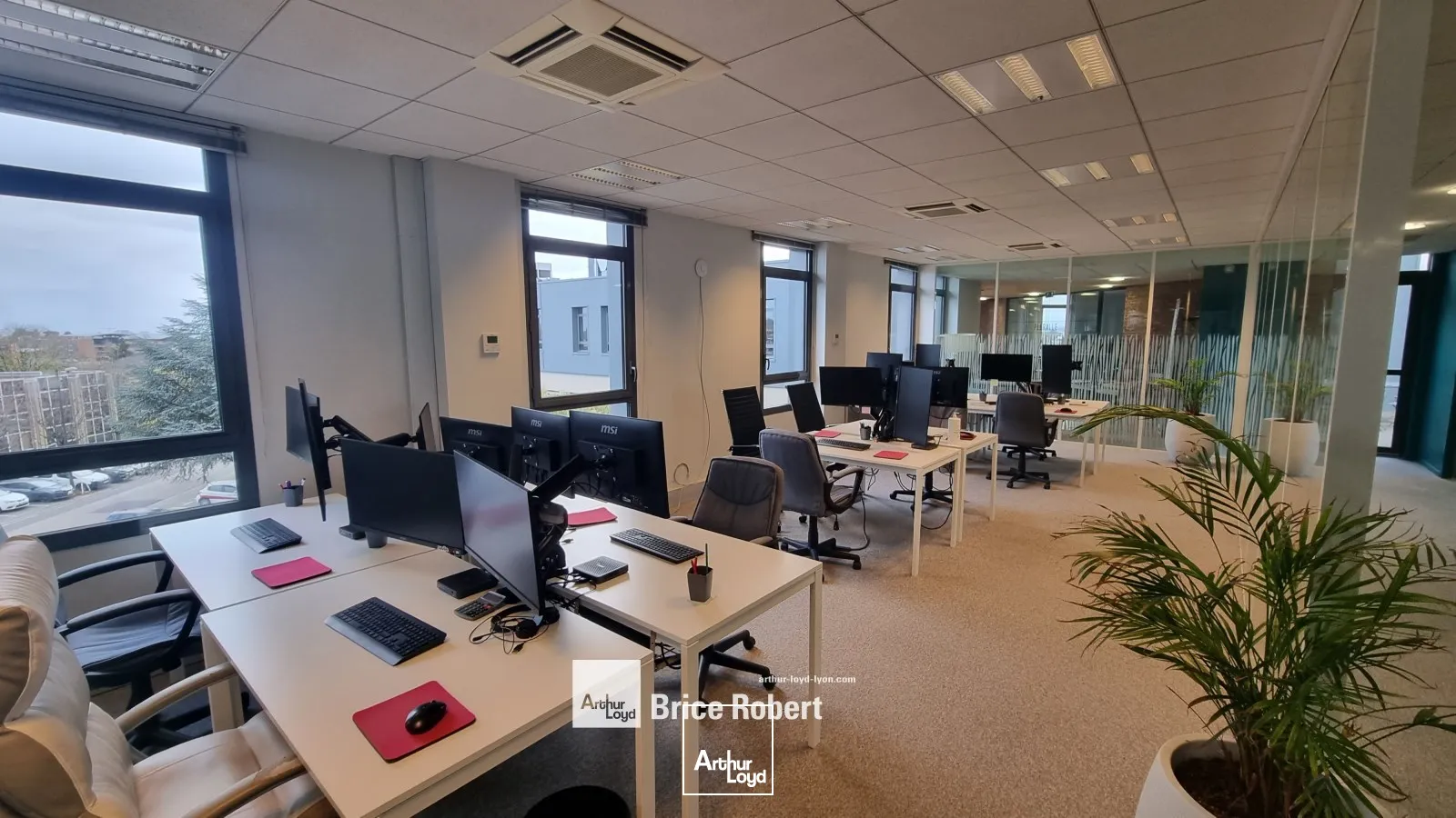 A louer - EQUALIS - Bureaux sur la Techlid - Ecully