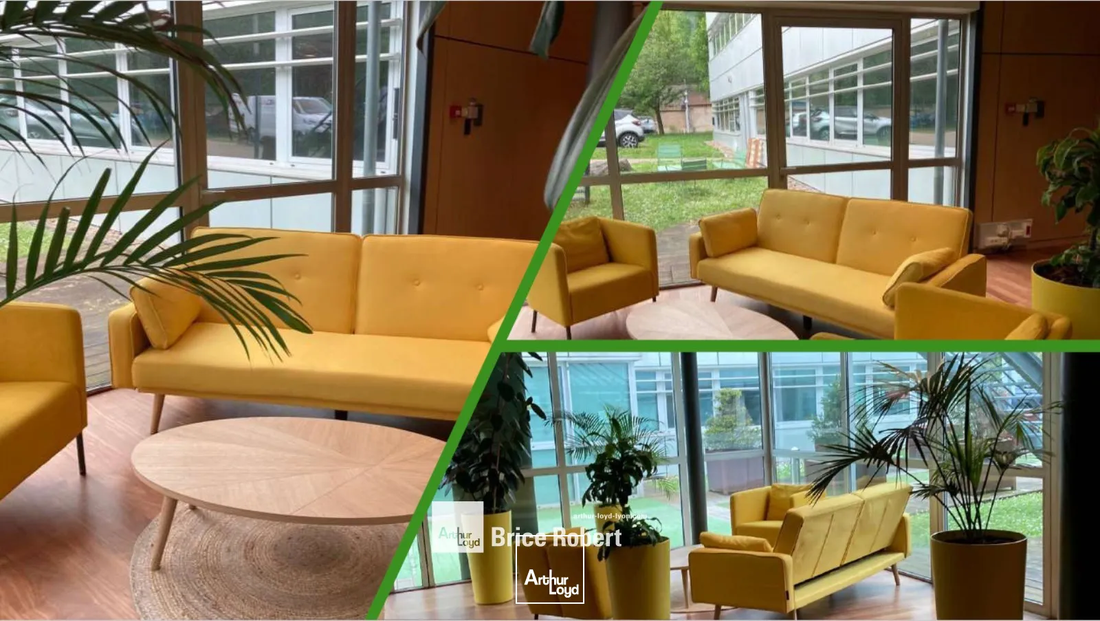 A louer - VAL D'ECULLY - Bureaux accompagnés de nombreuses places de parking - Ecully