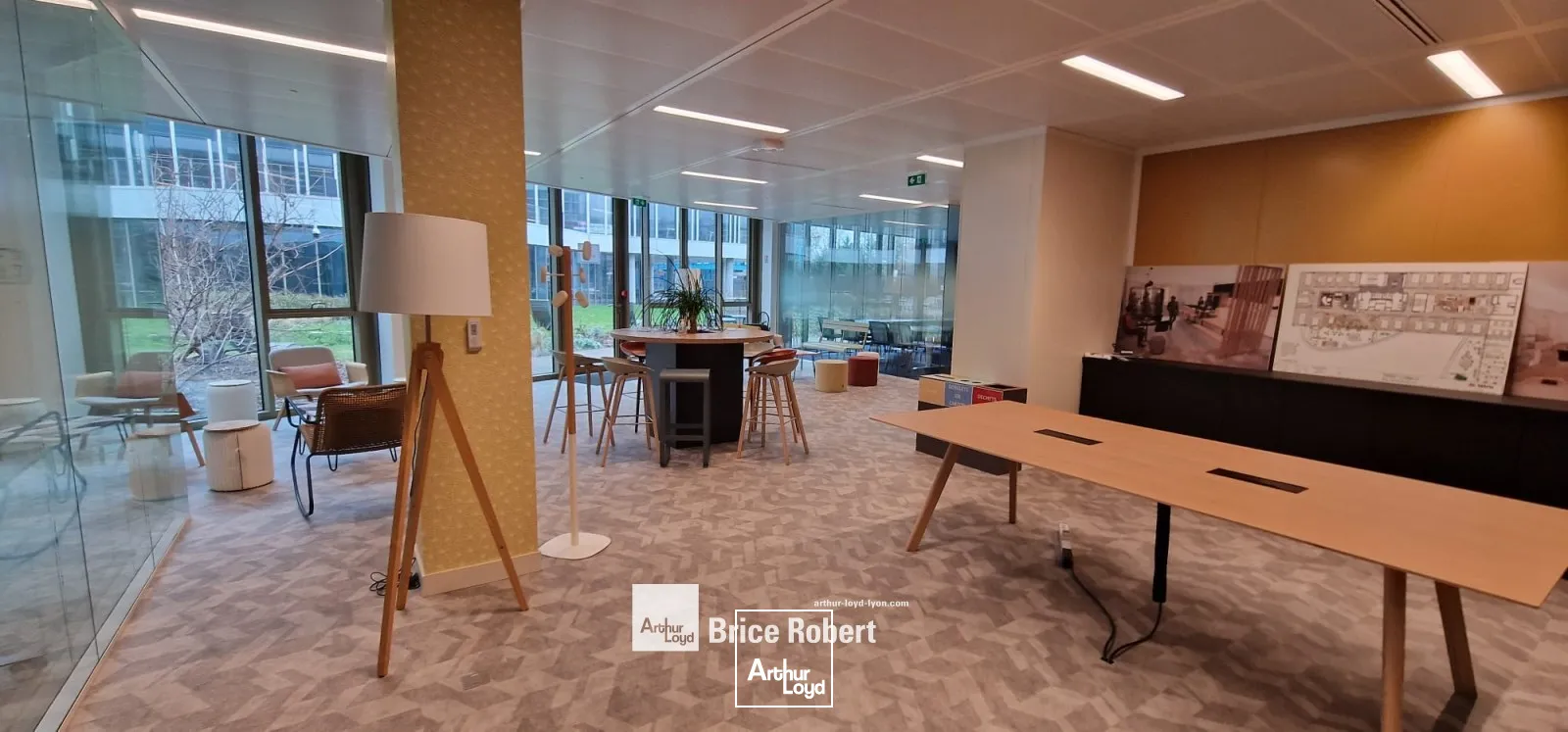 A louer - URBAN GARDEN - Bureaux à louer dans le quartier de Gerland - Lyon 7ème 