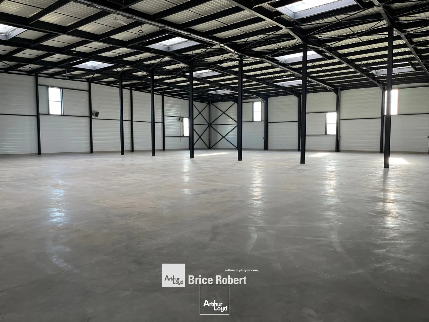 A louer - Locaux d'activités neufs avec espaces verts et cour de chargement - Colombier-Saugnieu