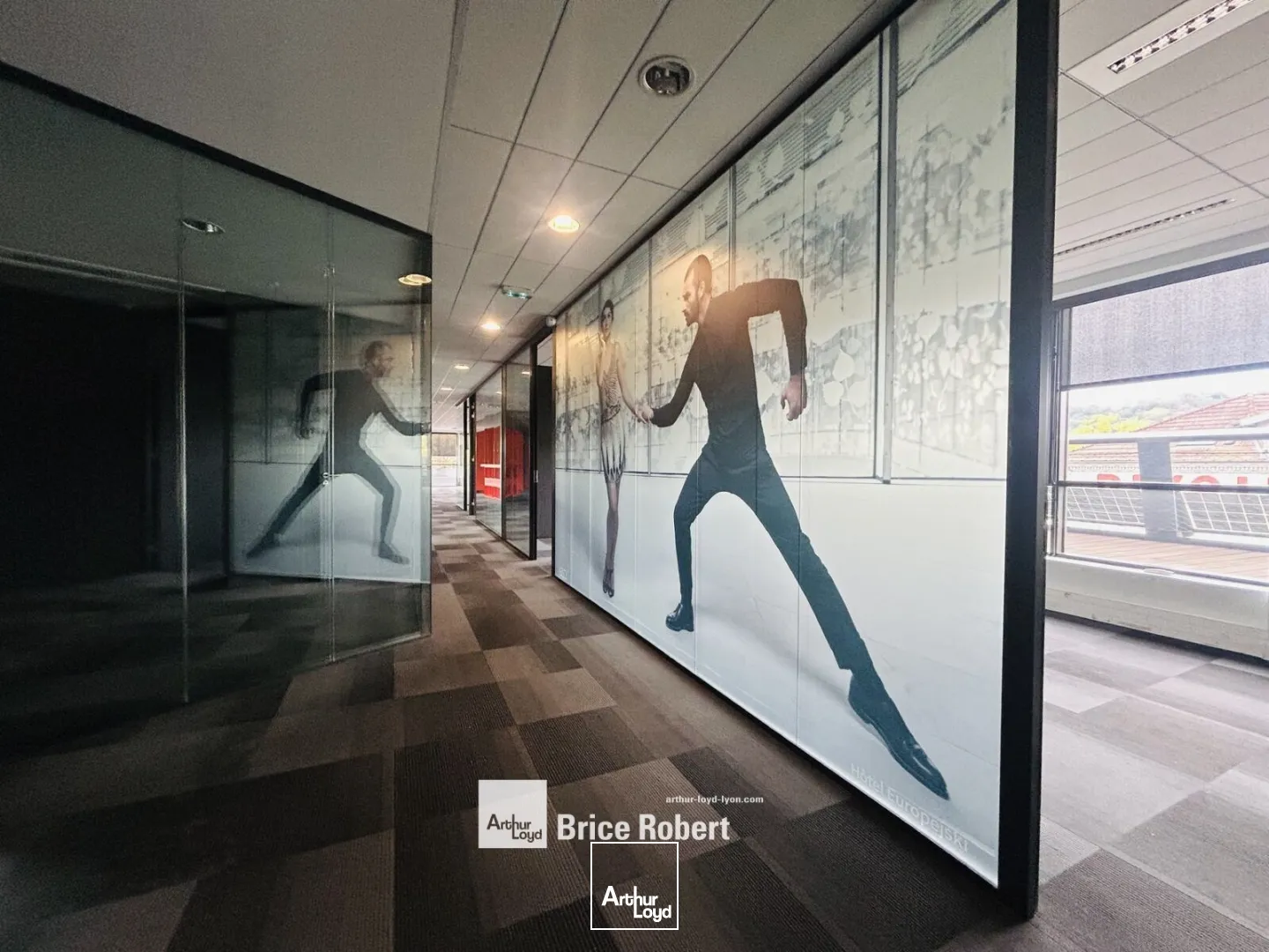 A louer - SOLAR WEST - Bureaux le long des berges de Saône - Lyon 9ème Vaise 