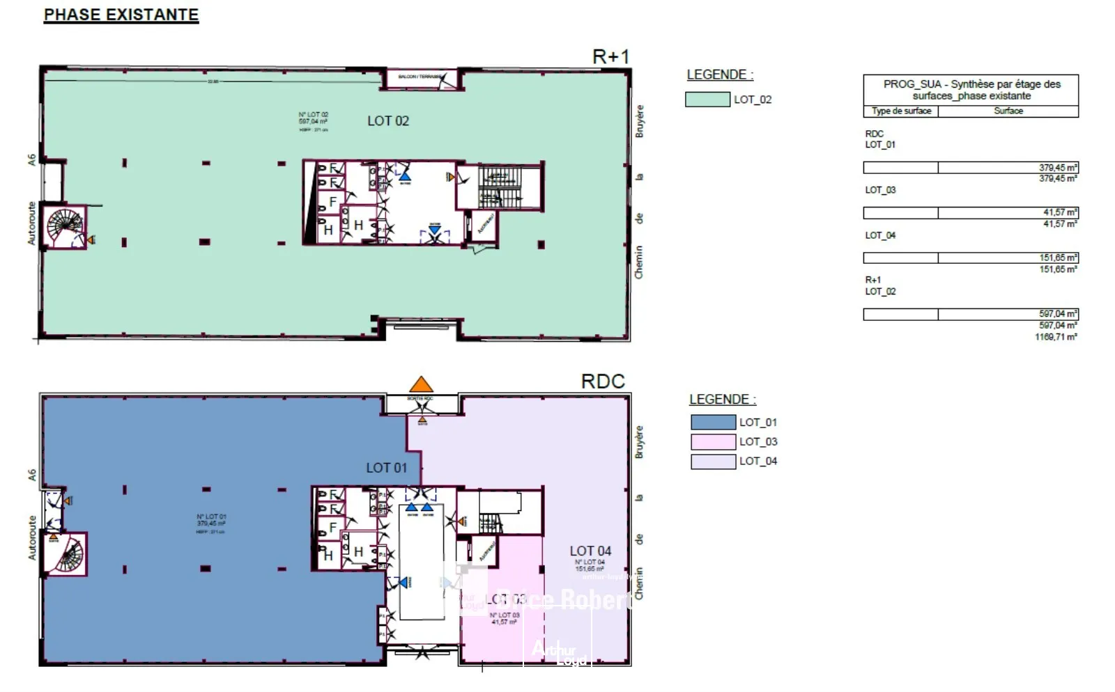 A vendre ou à louer - INNOVALIA II - Bureaux dans un immeuble tertiaire - Dardilly