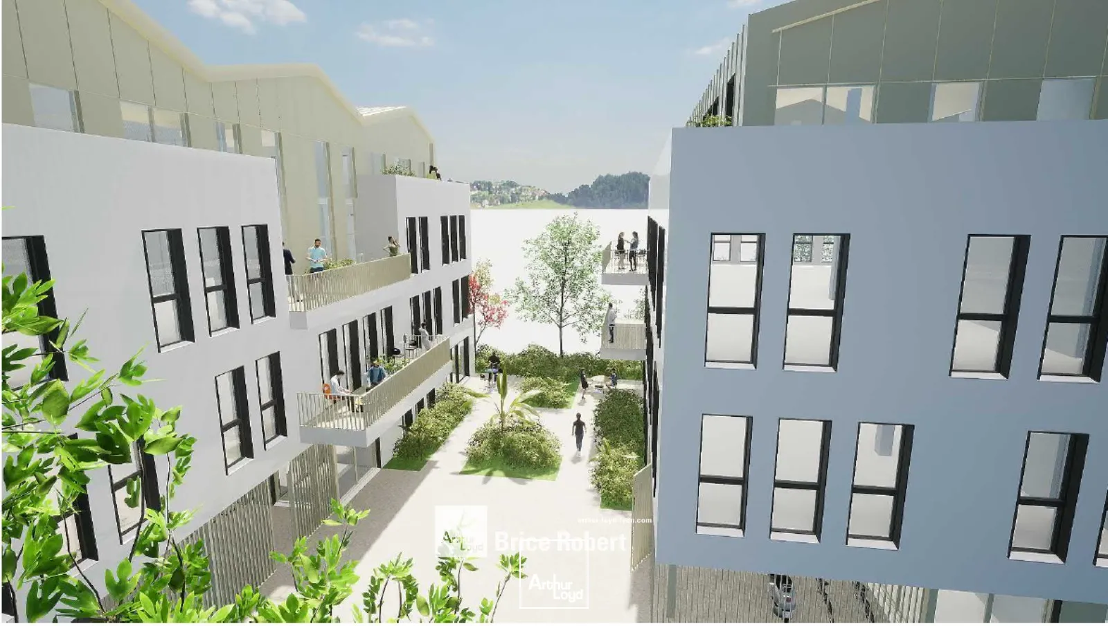 A vendre - 7 UP - Bureaux dans programme composé de 2 bâtiment ERP5 - Dardilly