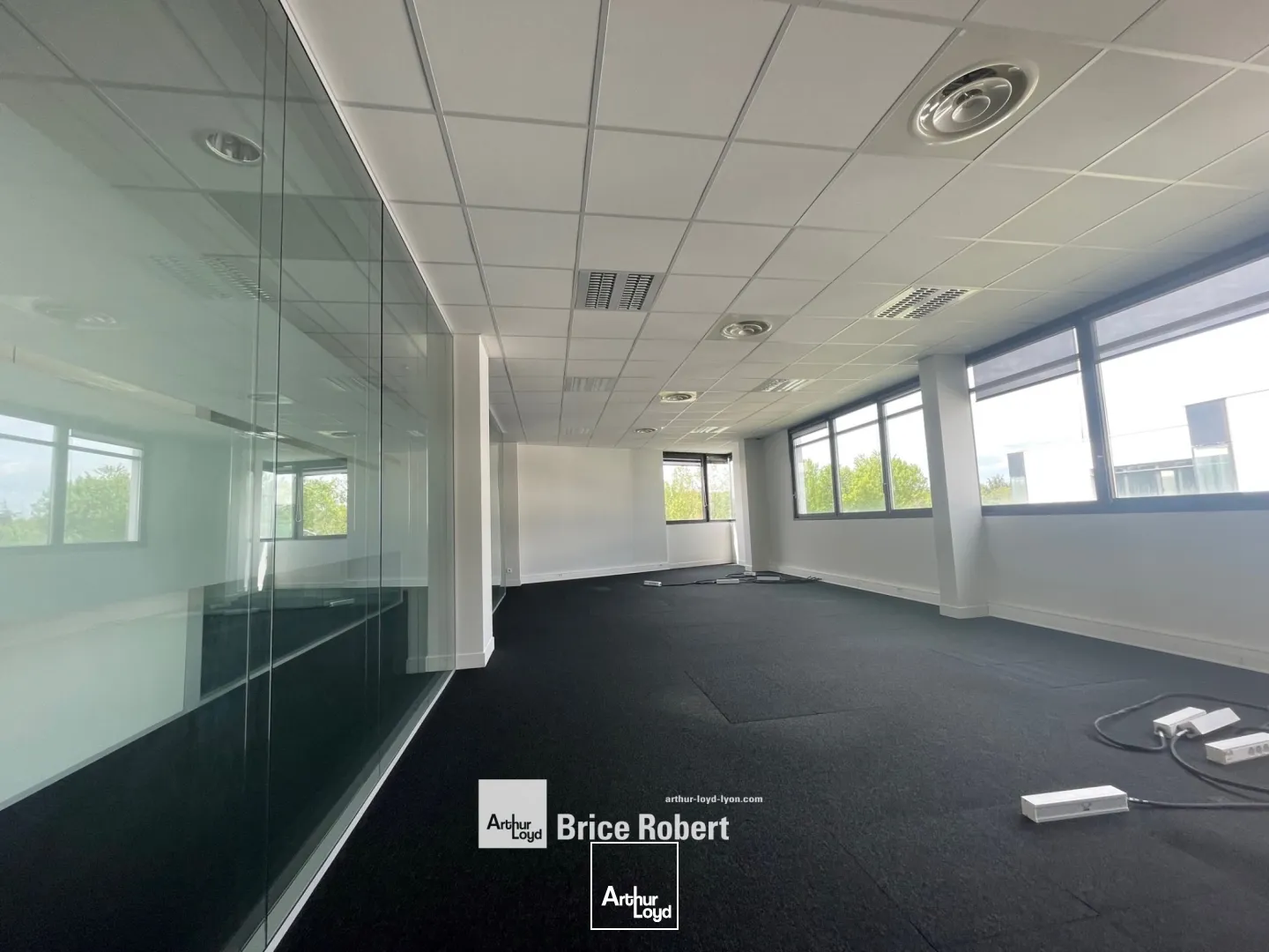 A louer - LES ALLEES DU PARC - Bureaux dans bâtiment A - Saint Priest