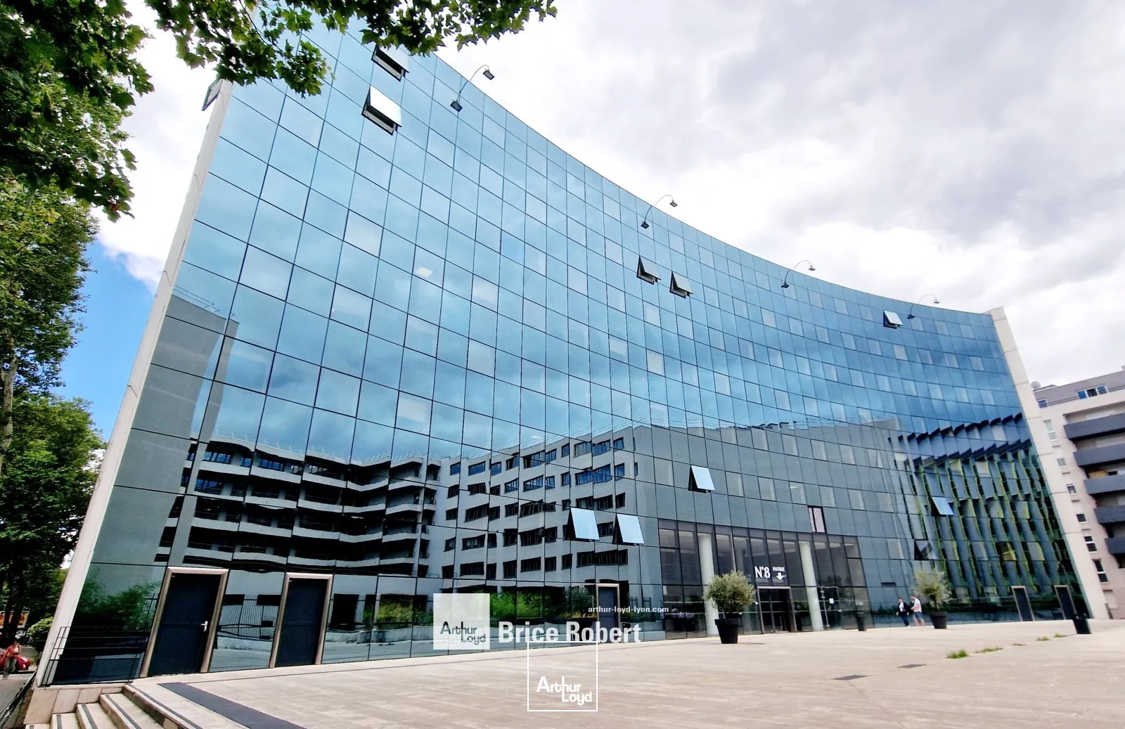 A louer - L'ARC - Bureaux proches du parc - Villeurbanne 