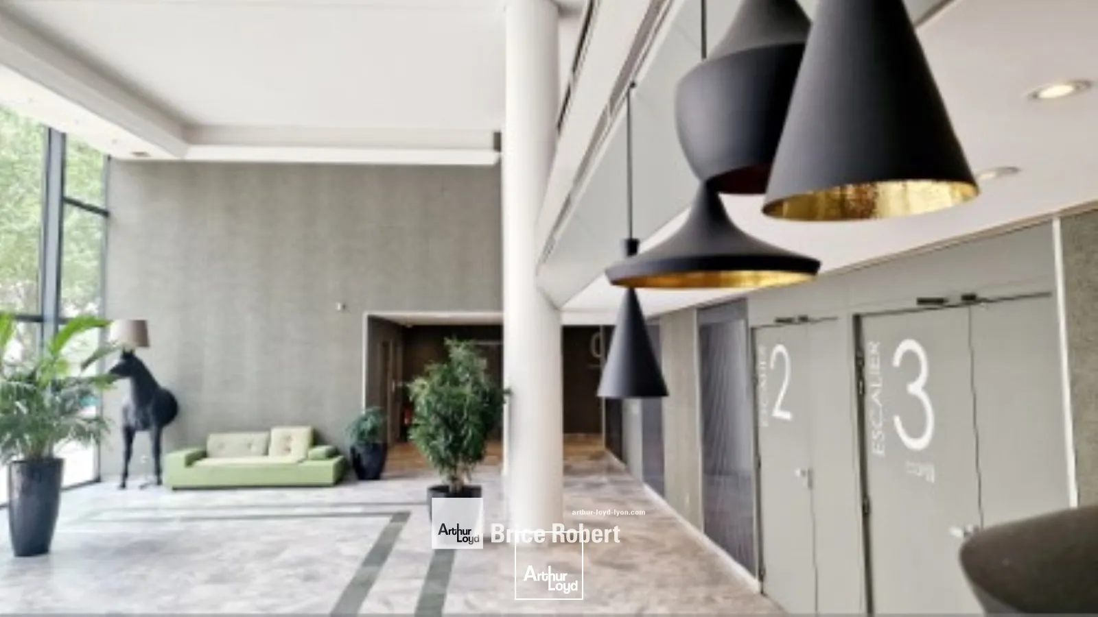 A louer - L'ARC - Bureaux proches du parc - Villeurbanne 