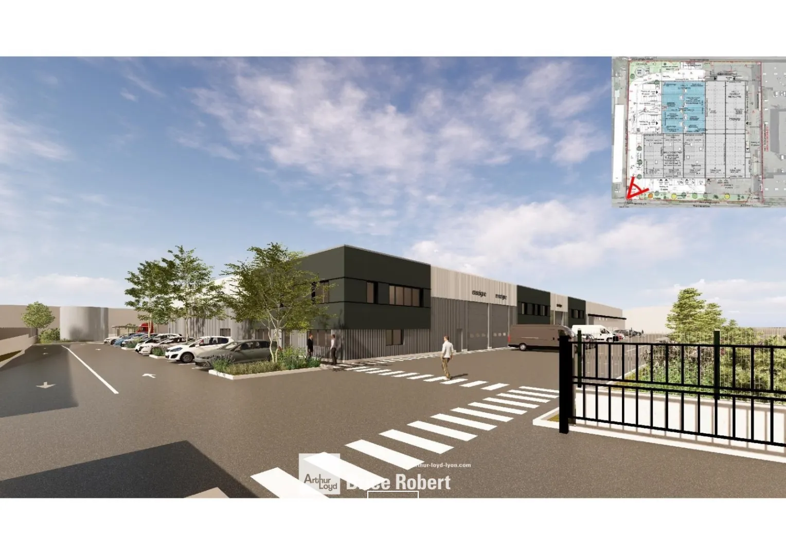 A LOUER - Bâtiment d'activités - DECINES-CHARPIEU